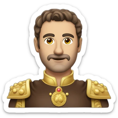 emperador estoico marco aurelio sticker