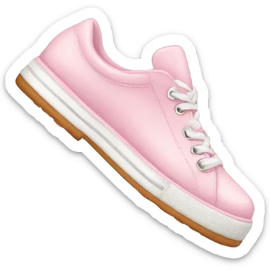 Light pink shoes sticker