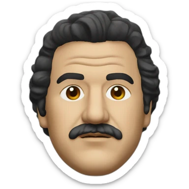 Pablo Escobar  sticker