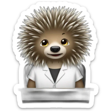 information-desk-porcupine sticker