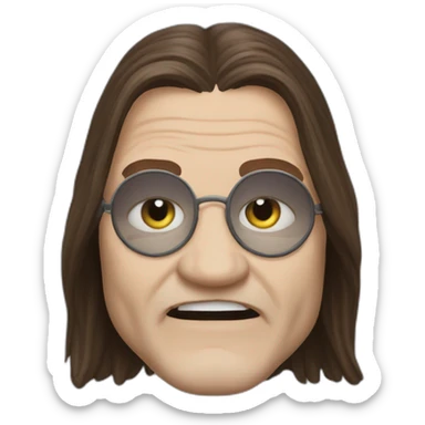 Ozzy Osbourne sticker