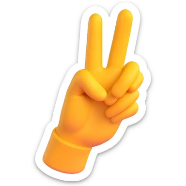 OK hand gesture emoji, vibrant and friendly, 3D Microsoft fluent style sticker
