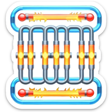 Fire water and Ai sticker