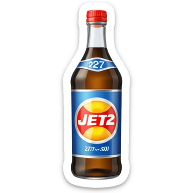Bouteille de jet 27 sticker