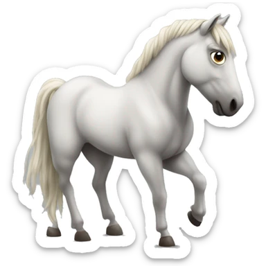 Pferd ganze körper  sticker