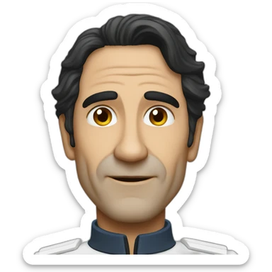 Ben Chaplin space tourist sticker