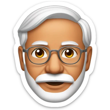 Narendra modi Indian prime minister sticker