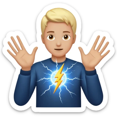 tecnologia y electricidad magia sticker