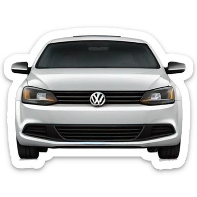 2012 black volkswagen jetta sticker