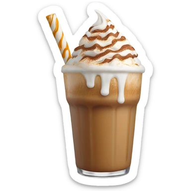 caramel frape sticker