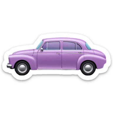 Mauve drive in movies sticker