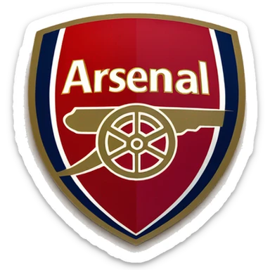 Arsenal football club logo sticker