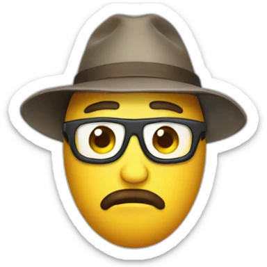 undercover egg man sticker