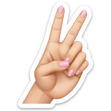 Like the middle finger flipping off emoji but with the pinky finger only (pinky finger flipping off) only the pinky finger sticking up sticker