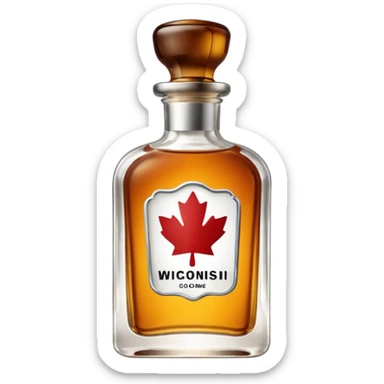 forever wisconsin cologne sticker