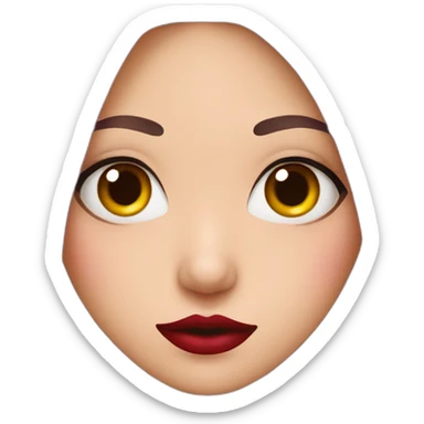 Nose bleed lover girl sticker