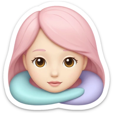 the word 'Silah' in a soft emoji style, pastel colors, gentle curves sticker
