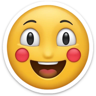 Lost média emojis joyeux noir sticker