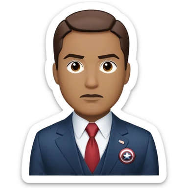 Minister of Defense from captain america: civil war sticker