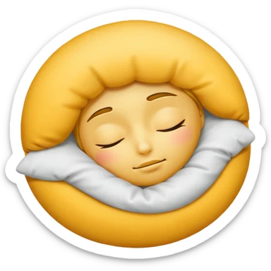 Lets do a sleeping emoji sticker