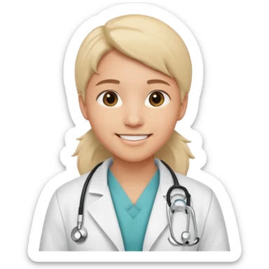 Médical student sticker