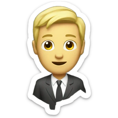 guy with a lot of money sticker