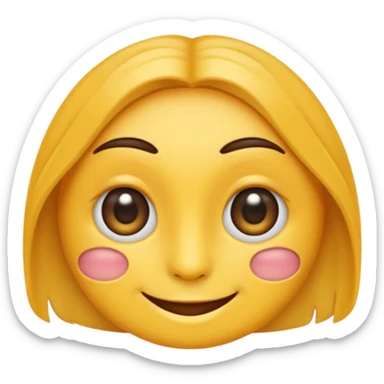 Crée moi un emoji en fesant le signe (mon œil) expression pour montrer que ce qu’il dit c’est faux sticker