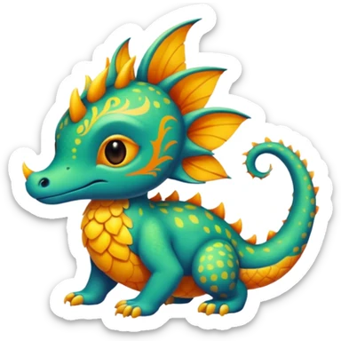  exotic Fakémon-Pokémon-Dutch-Angel-Dragon-Wickerbeast-Grem2-Sergal-Trico-Vernid-creature sticker