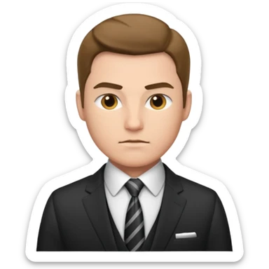 manos negocio sticker