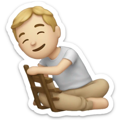 Un homme qui dis bonne nuit sticker