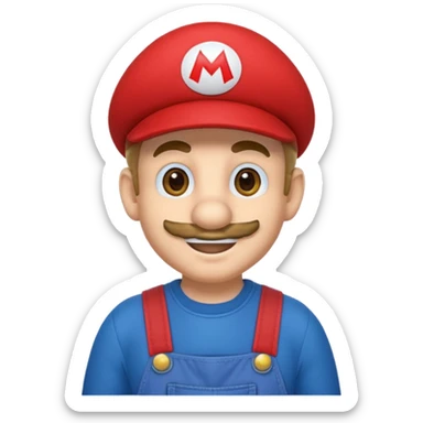 Super mario sticker