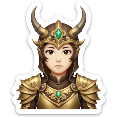 Mach rumi aus kpop demon hunters sticker