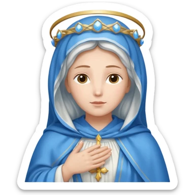 Virgin Mary  sticker