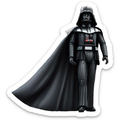 Darth Vader and Barbie’s very dusty old disturbing disgusting ghostly haunted horror dream mansion  sticker