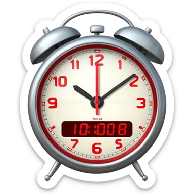 Alarm Clock sticker