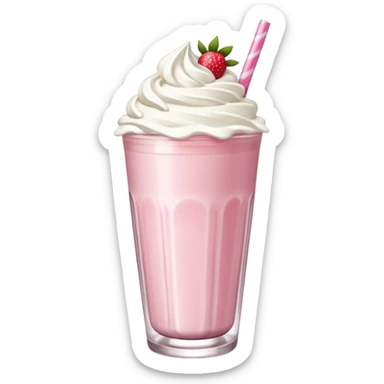 BATOM DE MILKSHAKE DE MORANGO sticker