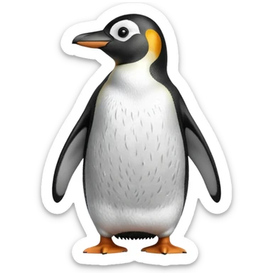 a penguin paradise (vr game) inspired penguin sticker