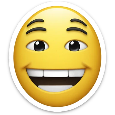  A Smirk smiley sticker