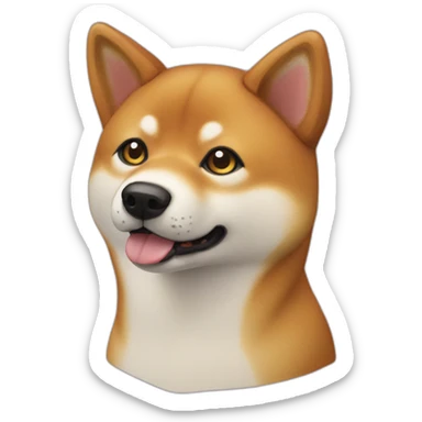 Shiba Inu dog sticker
