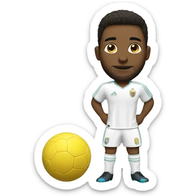 Jugador de futbol sticker