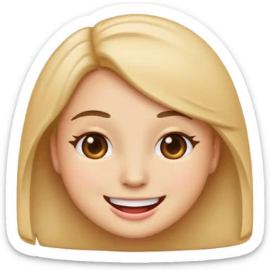 flirty ￼but￼ joking ￼emoji sticker