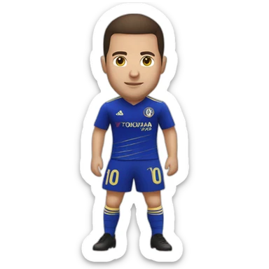 Eden Hazard sticker