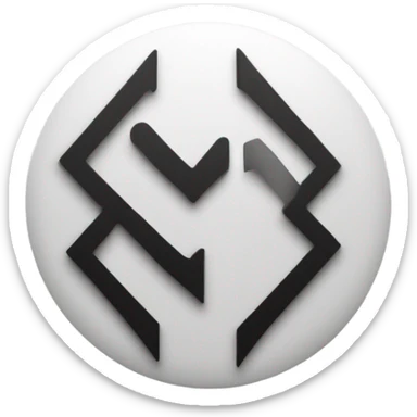 Create a circular arrow icon similar to the 🔄 emoji, but in black and white colors. The design should have a clean, minimalistic style with smooth lines. The arrows should form a continuous loop, and the background should be plain white sticker