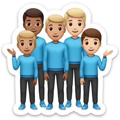 One direction members sticker