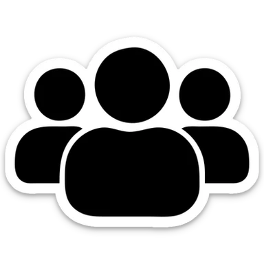 group of people sticker