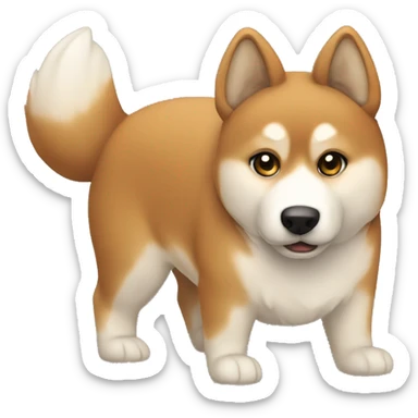 Siba inu sticker
