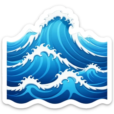 The Ocean sticker