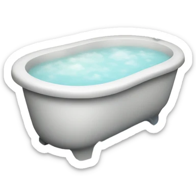 hot bath tub sticker