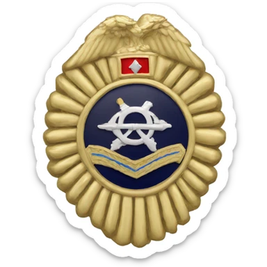 2nd lieutenant insignia sticker