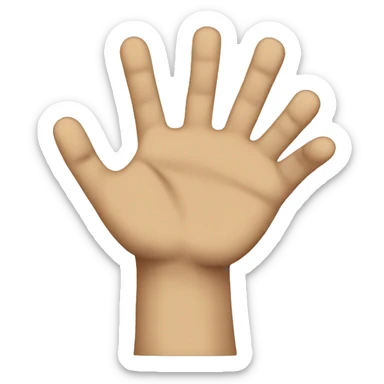 make Hand look like its grabbing something sticker